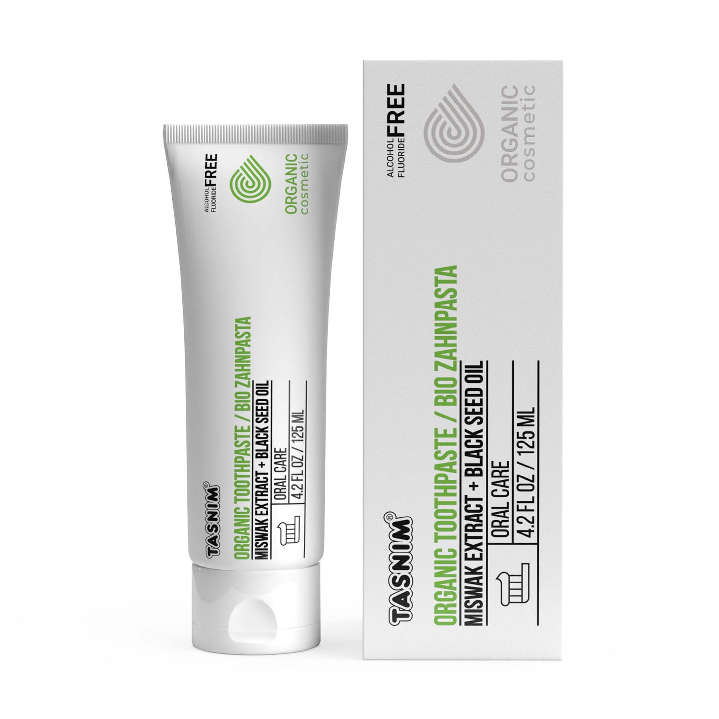 Bio-Zahnpasta mit Miswak & Schwarzkümmelöl – ohne Fluorid