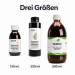 Tasnim Schwarzkümmelöl in drei Größen: 120 ml, 250 ml und 500 ml