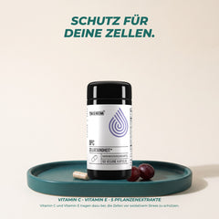 Schutz für deine Zellen: Vitamin C und Vitamin E tragen dazu bei, die Zellen vor oxidativem Stress zu schützen