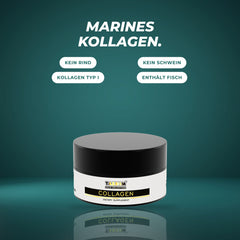 Marines Kollagen: Kollagen Typ I aus Fisch, kein Rind, kein Schwein – enthält Fisch