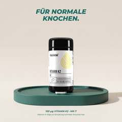 Für normale Knochen: Vitamin K trägt zur Erhaltung normaler Knochen bei