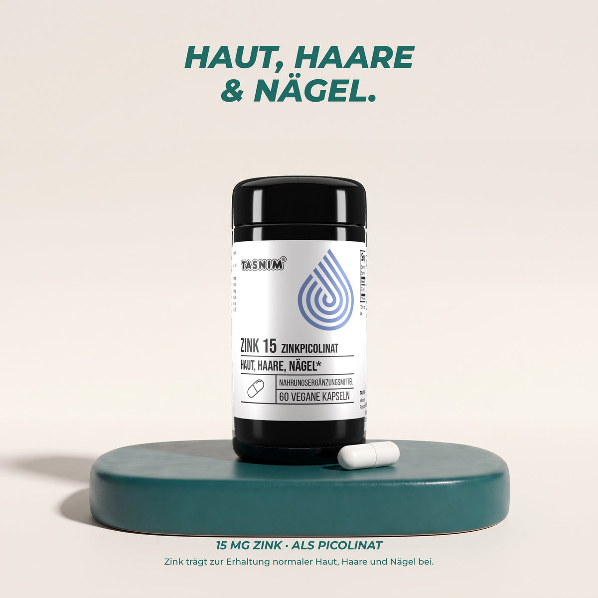 Haut, Haare und Nägel: Zink trägt zur Erhaltung normaler Haut, Haare und Nägel bei