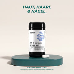 Haut, Haare und Nägel: Zink trägt zur Erhaltung normaler Haut, Haare und Nägel bei