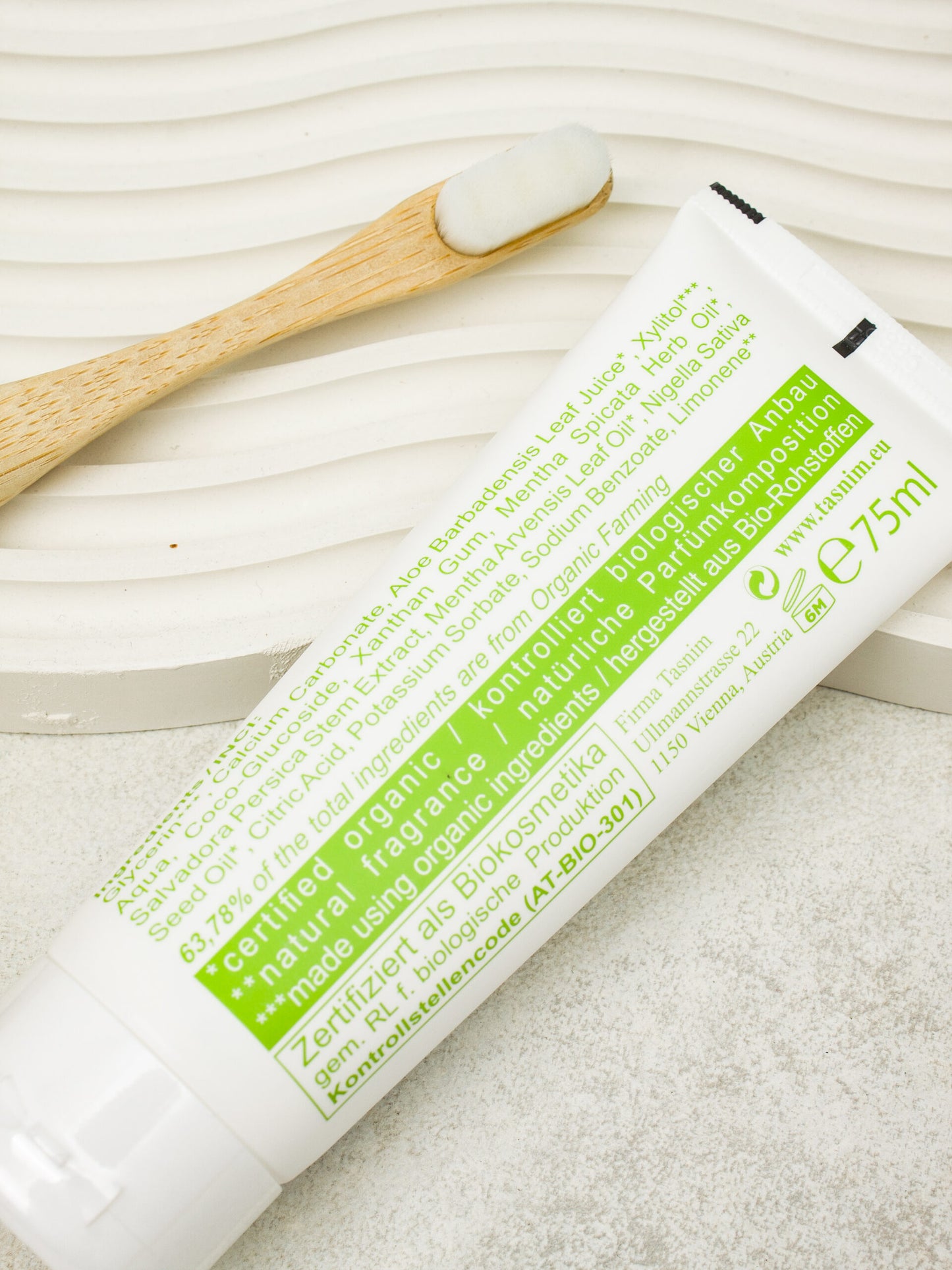 Bio-Zahnpasta mit Miswak & Schwarzkümmelöl – ohne Fluorid