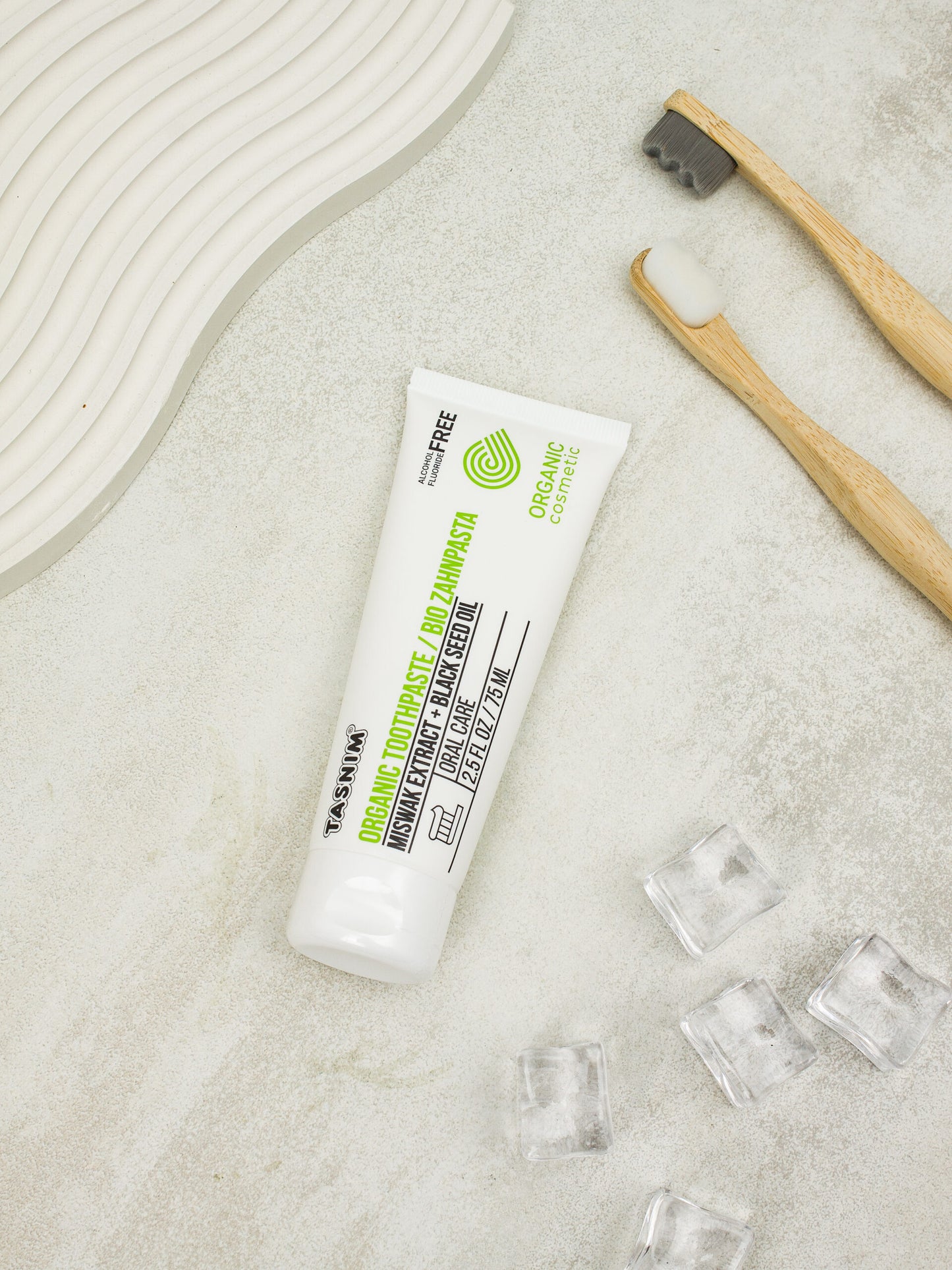 Bio-Zahnpasta mit Miswak & Schwarzkümmelöl – ohne Fluorid