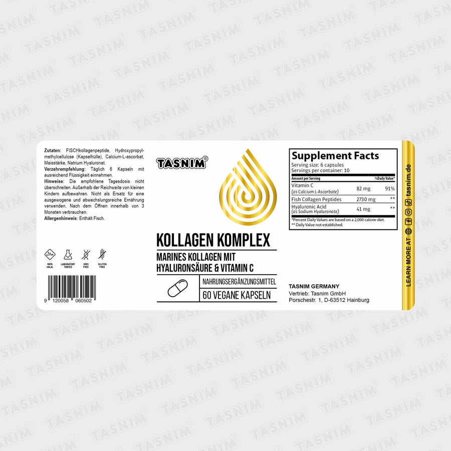 Kollagen - 60 Kapseln