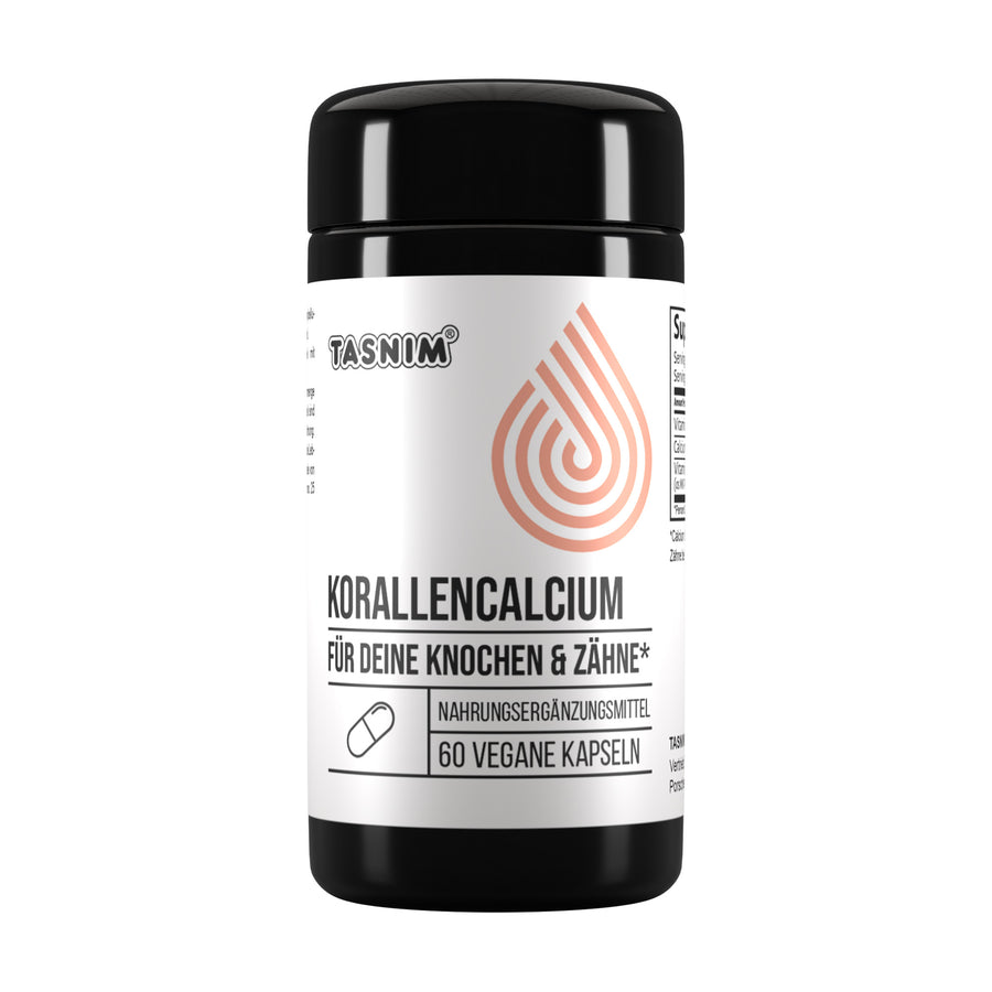 Korallencalcium – natürliche Mineralstoffquelle | 60 Kapseln