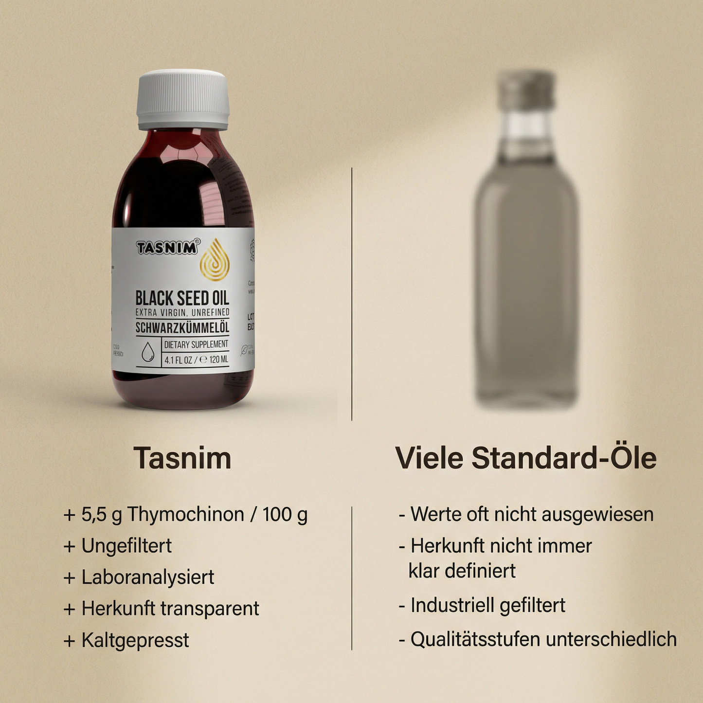 Äthiopisches Schwarzkümmelöl – kaltgepresst & ungefiltert