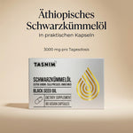 Äthiopisches Schwarzkümmelöl in Kapseln – kaltgepresst & ungefiltert