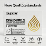 Äthiopisches Schwarzkümmelöl in Kapseln – kaltgepresst & ungefiltert