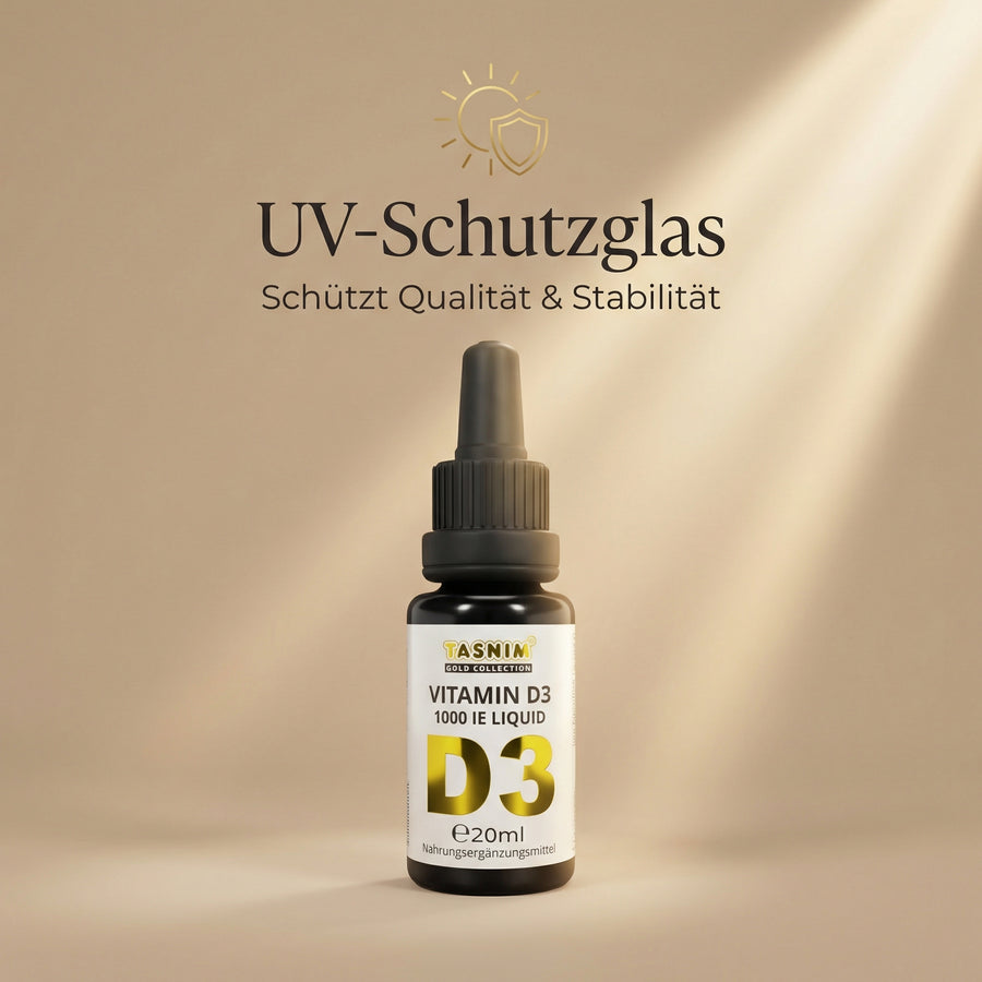 Vitamin D3 Tropfen – 1000IE – MCT-Kokosöl