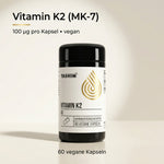 Vitamin K2 (MK‑7) – Hoch bioverfügbar & vegan 60 Kapseln