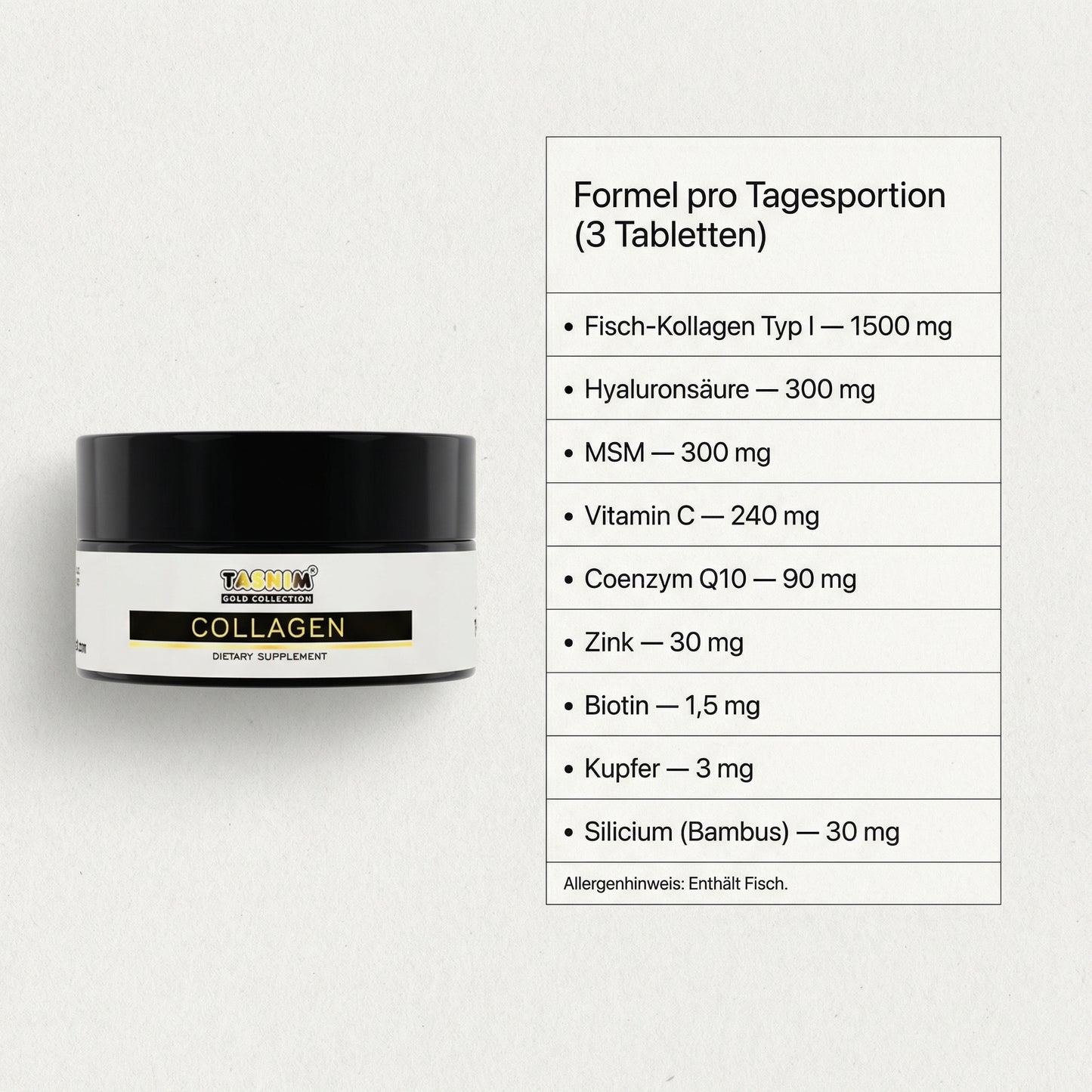 Kollagen - 60 Tabletten