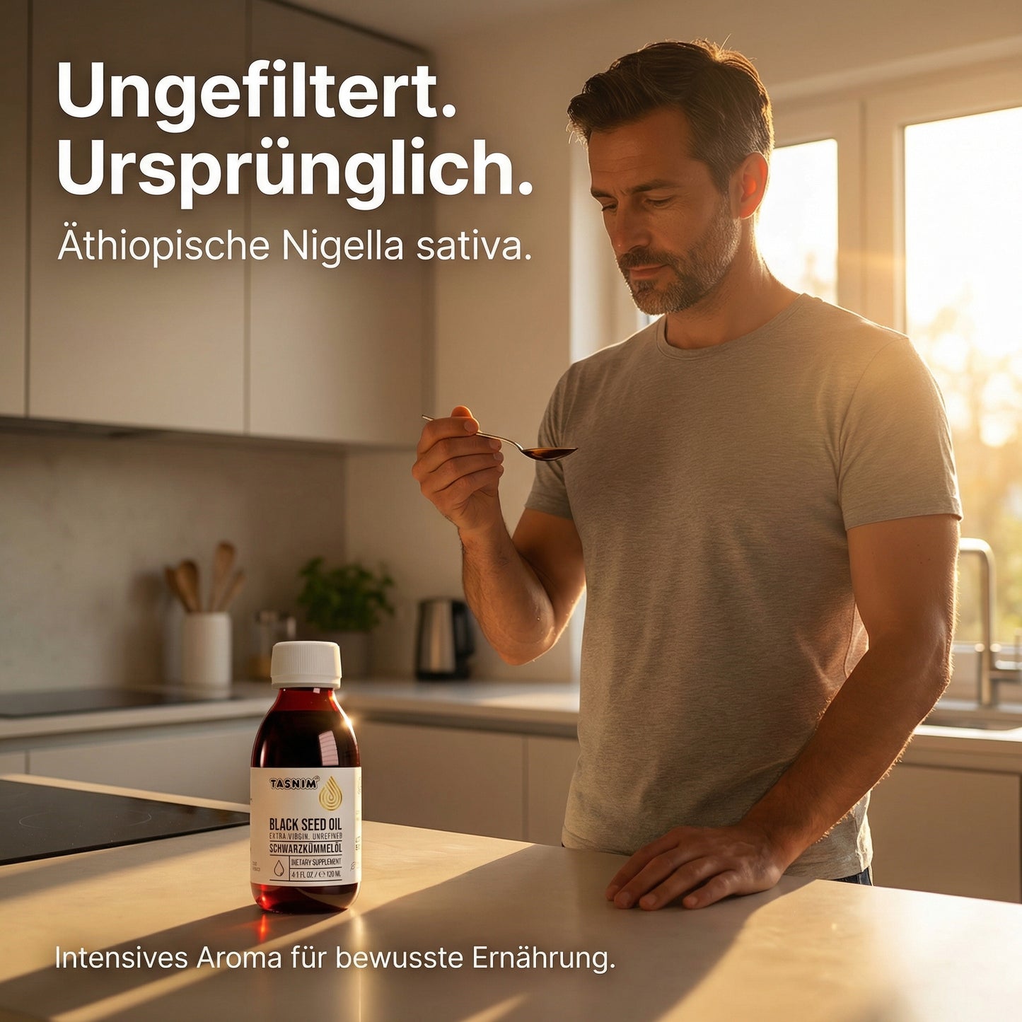 Äthiopisches Schwarzkümmelöl – kaltgepresst & ungefiltert