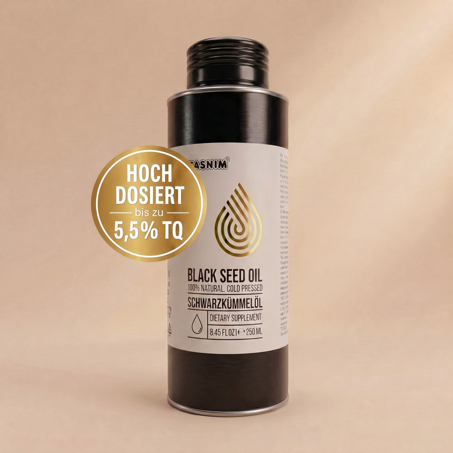 Äthiopisches Schwarzkümmelöl – kaltgepresst & ungefiltert
